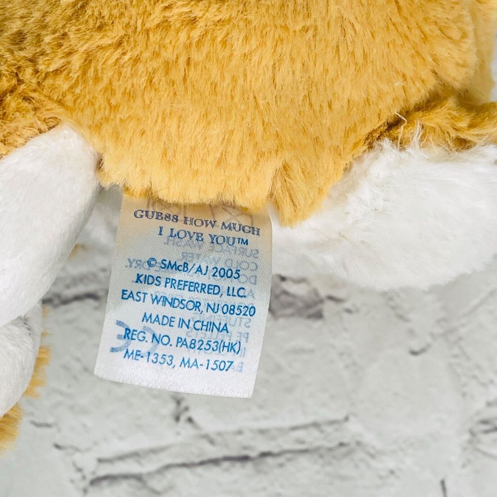 Guess How Much I Love You Brown Hare Bunny 14” Plush Kids Preferred Bendable Ear - Picture 11 of 13